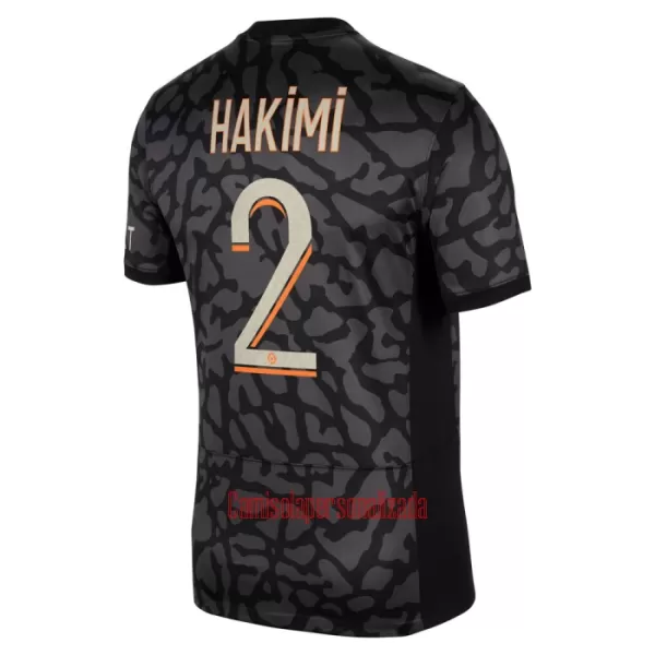 Camisolas Paris Saint-Germain Achraf Hakimi 2 Equipamento Terceiro 23/24