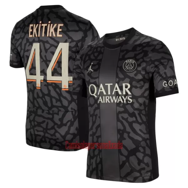 Camisolas Paris Saint-Germain Ekitike 44 Equipamento Terceiro 23/24