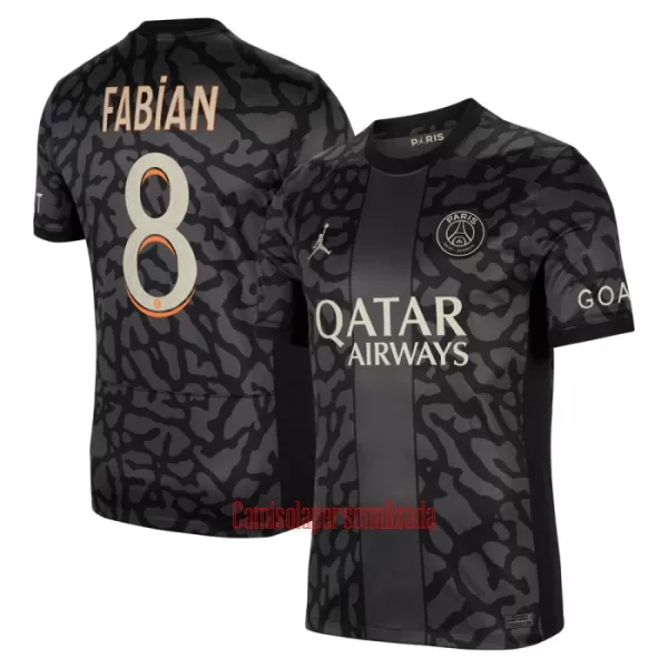 Camisolas Paris Saint-Germain Fabian 8 Equipamento Terceiro 23/24