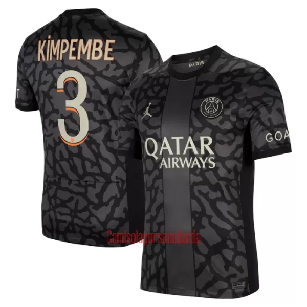 Camisolas Paris Saint-Germain Kimpembe 3 Equipamento Terceiro 23/24