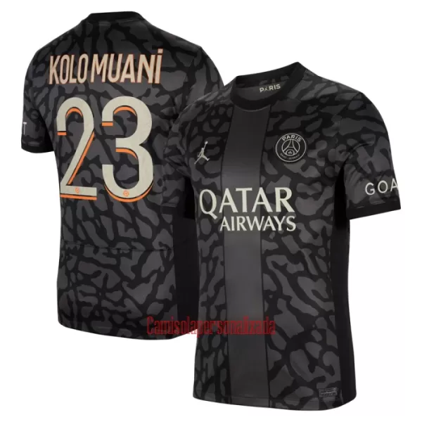 Camisolas Paris Saint-Germain Kolo Muani 23 Equipamento Terceiro 23/24