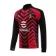 AC Milan Conjunto de Moletom de Treino 23/24 Vermelho Preto