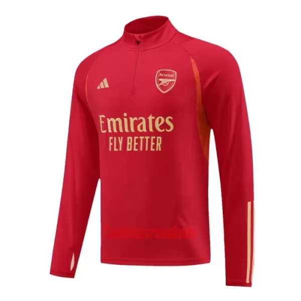 Arsenal Conjunto de Moletom de Treino 23/24 Vermelho