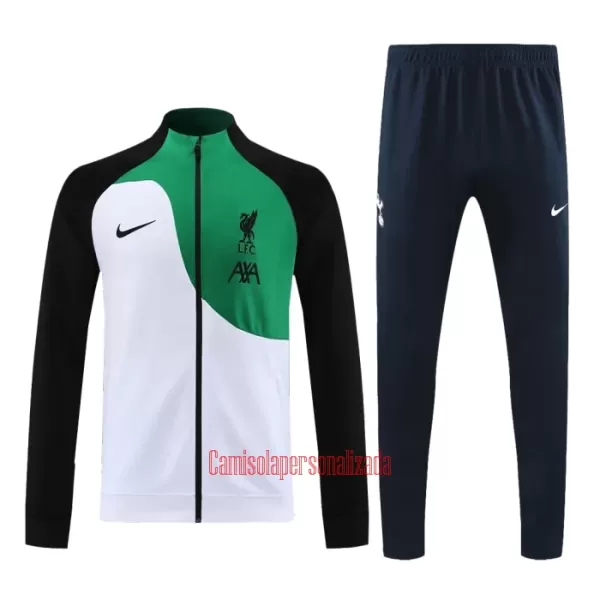 Liverpool Casaco de Treino Conjunto 23/24 Branco Verde