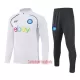 Napoli Conjunto de Moletom de Treino 23/24 Branco