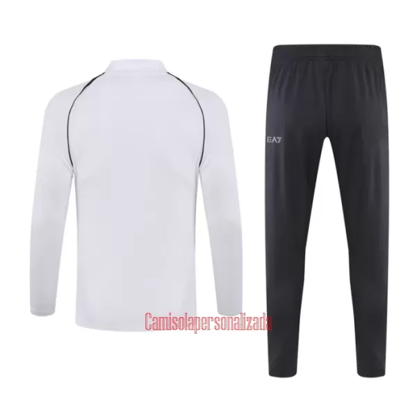 Napoli Conjunto de Moletom de Treino 23/24 Branco