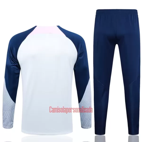 Tottenham Hotspur Conjunto de Moletom de Treino 23/24 Branco