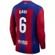 Camisolas FC Barcelona Gavi 6 Equipamento Principal 23/24 Manga Comprida