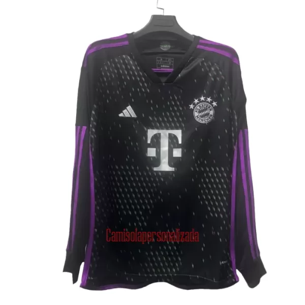 Camisolas FC Bayern de Munique Equipamento Alternativo 23/24 Manga Comprida