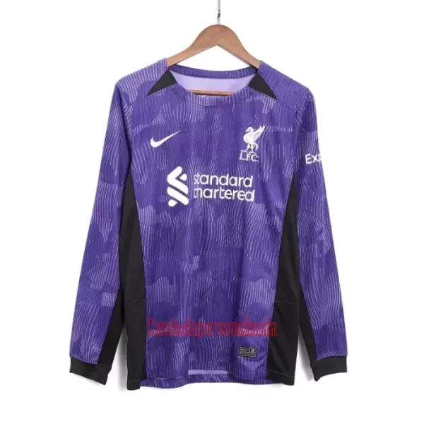 Camisolas Liverpool Equipamento Terceiro 23/24 Manga Comprida