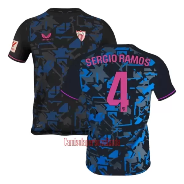 Camisolas Sevilla FC Sergio Ramos 4 Equipamento Terceiro 23/24