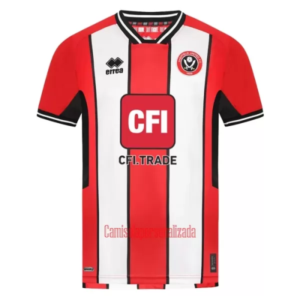 Camisolas Sheffield United Equipamento Principal 23/24