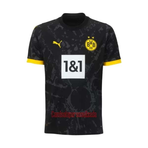 Camisolas Borussia Dortmund Criança Equipamento Alternativo 23/24