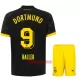 Camisolas Borussia Dortmund Haller 9 Criança Equipamento Alternativo 23/24