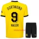 Camisolas Borussia Dortmund Haller 9 Criança Equipamento Principal 23/24