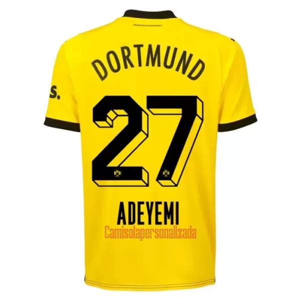 Camisolas Borussia Dortmund Karim Adeyemi 27 Equipamento Principal 23/24