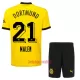 Camisolas Borussia Dortmund Malen 21 Criança Equipamento Principal 23/24