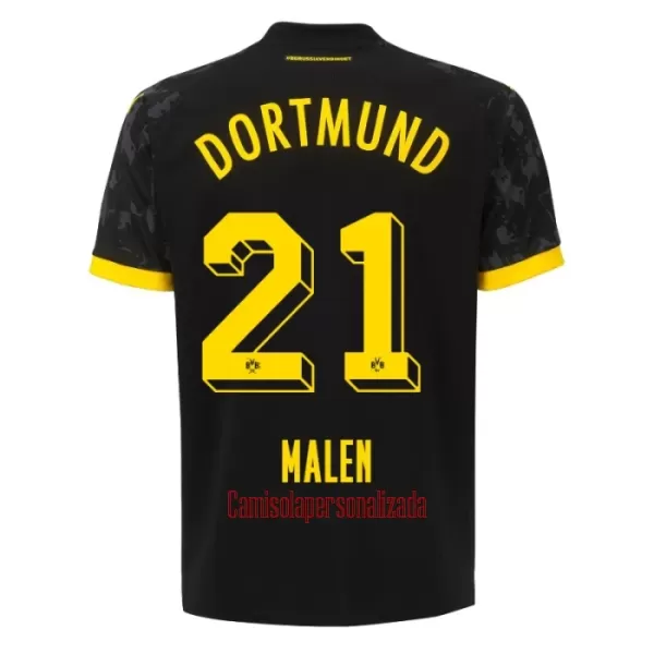 Camisolas Borussia Dortmund Malen 21 Equipamento Alternativo 23/24