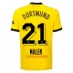 Camisolas Borussia Dortmund Malen 21 Equipamento Principal 23/24