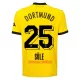 Camisolas Borussia Dortmund Niklas Sule 25 Equipamento Principal 23/24