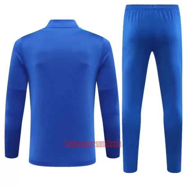 Barcelona Dark Conjunto de Moletom de Treino 23/24 Azul