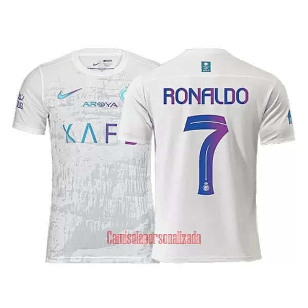 Camisolas Al-Nassr FC Cristiano Ronaldo 7 Equipamento Terceiro 23/24