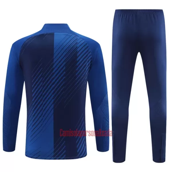 FC Barcelona Conjunto de Moletom de Treino 23/24 Azul