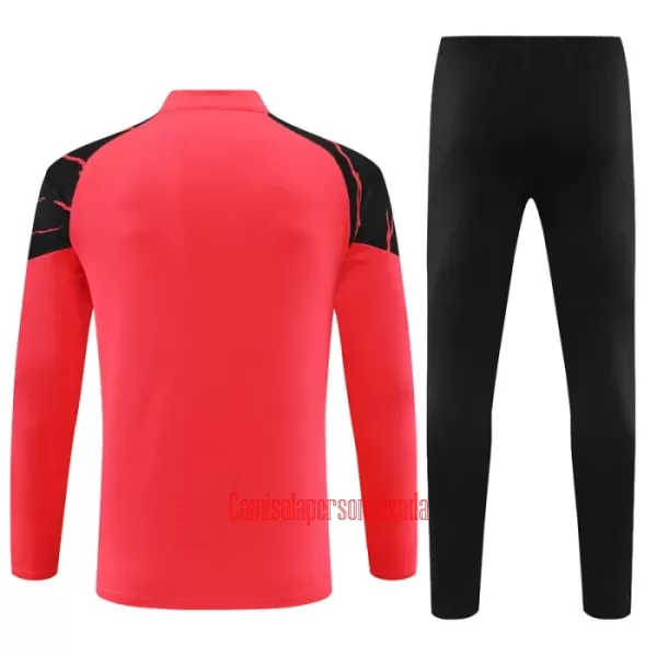 Manchester City Conjunto de Moletom de Treino 23/24 Vermelho