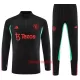 Manchester United Conjunto de Moletom de Treino 23/24 Preto