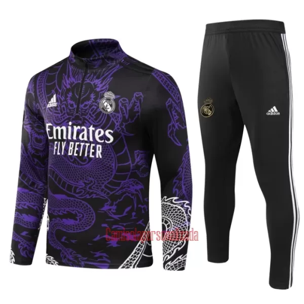 Real Madrid Conjunto de Moletom de Treino 23/24 Dragon Tolet