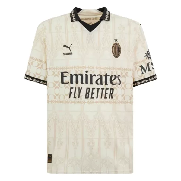 Camisolas AC Milan Criança Equipamento 4ª 23/24 Branco