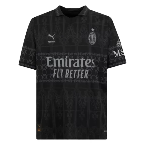 Camisolas AC Milan Criança Equipamento 4ª 23/24 Preto