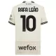 Camisolas AC Milan Rafael Leão 10 Equipamento 4ª 23/24 Branco