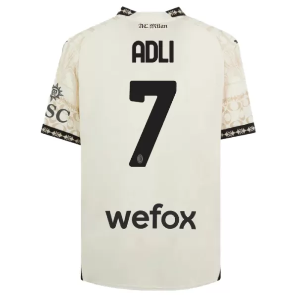 Camisolas AC Milan Yacine Adli 7 Equipamento 4ª 23/24 Branco