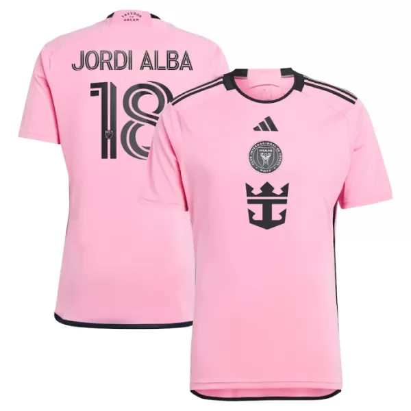 Camisolas Inter Miami CF Jordi Alba Ramos 18 Equipamento Principal 24/25