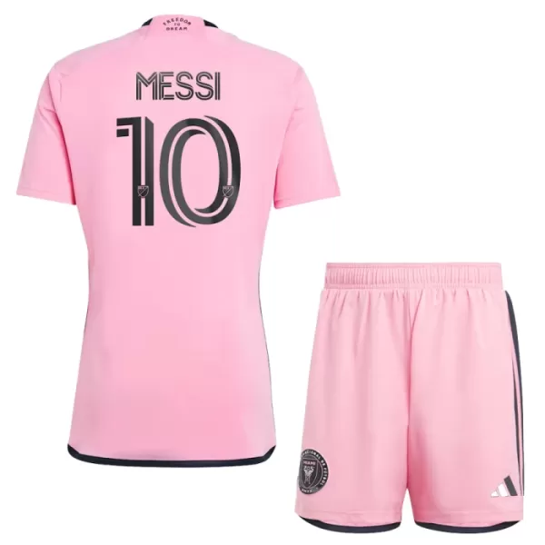 Camisolas Inter Miami CF Lionel Messi 10 Criança Equipamento Principal 24/25