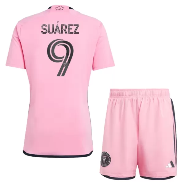 Camisolas Inter Miami CF Luis Suárez 9 Criança Equipamento Principal 24/25