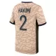 Camisolas Paris Saint-Germain Achraf Hakimi 2 Criança Equipamento 4ª Jordan 23/24