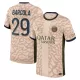 Camisolas Paris Saint-Germain Bradley Barcola 29 Equipamento 4ª Jordan 23/24