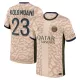 Camisolas Paris Saint-Germain Kolo Muani 23 Equipamento 4ª Jordan 23/24