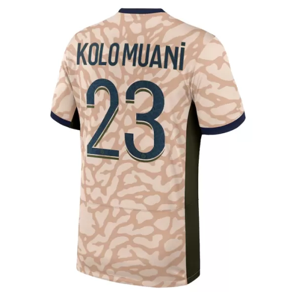 Camisolas Paris Saint-Germain Kolo Muani 23 Equipamento 4ª Jordan 23/24