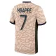 Camisolas Paris Saint-Germain Kylian Mbappé 7 Equipamento 4ª Jordan 23/24