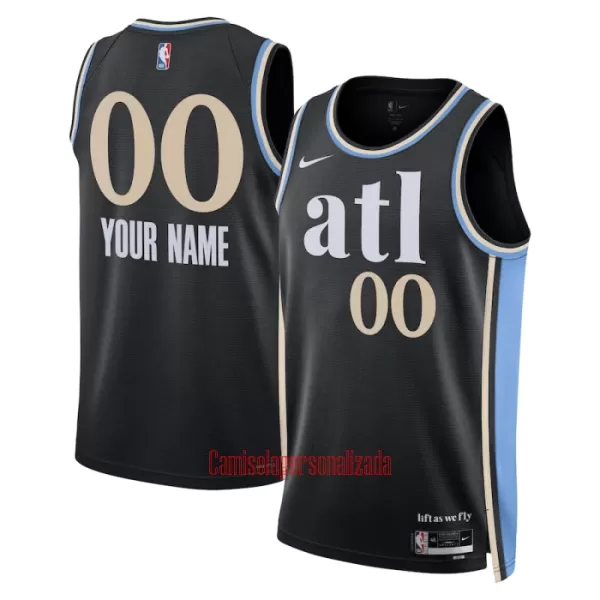 Camisolas Atlanta Hawks City Edition 23/24 Swingman Preto