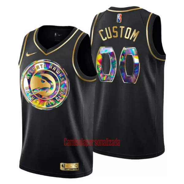 Camisolas Atlanta Hawks Diamond Edition Swingman Preto