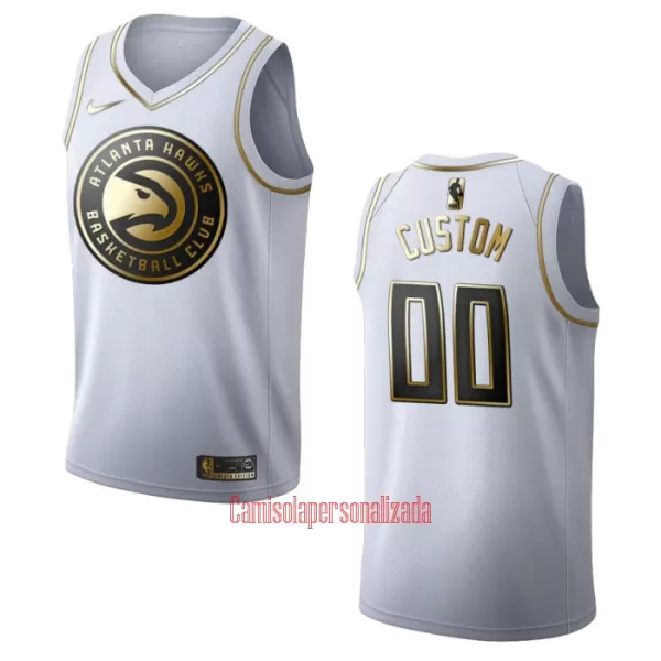 Camisolas Atlanta Hawks Golden Edition Swingman Branco