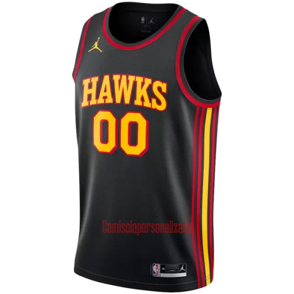 Camisolas Atlanta Hawks Statement Edition 23/24 Swingman Preto