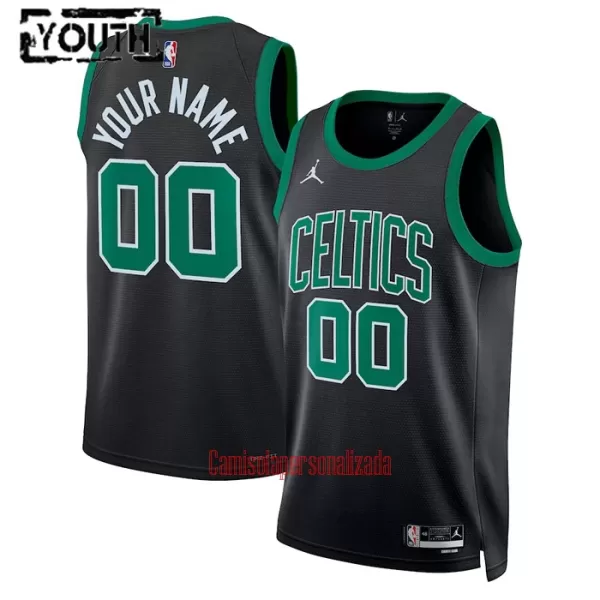 Camisolas Boston Celtics Criança Statement Edition 23/24 Swingman Preto