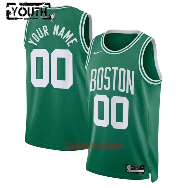 Verde Camisolas Boston Celtics Criança Icon Edition 23/24 Swingman