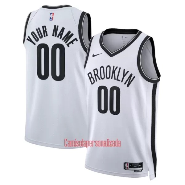 Camisolas Brooklyn Nets Association Edition 23/24 Swingman Branco