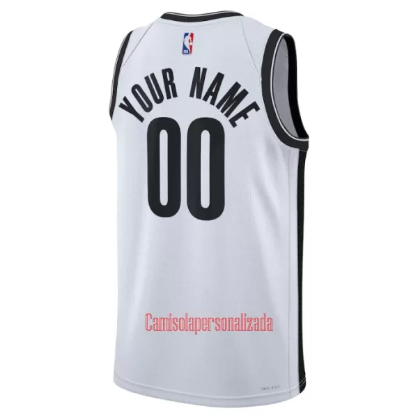 Camisolas Brooklyn Nets Association Edition 23/24 Swingman Branco